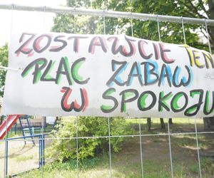 Ogrodzony plac zabaw na Winogradach