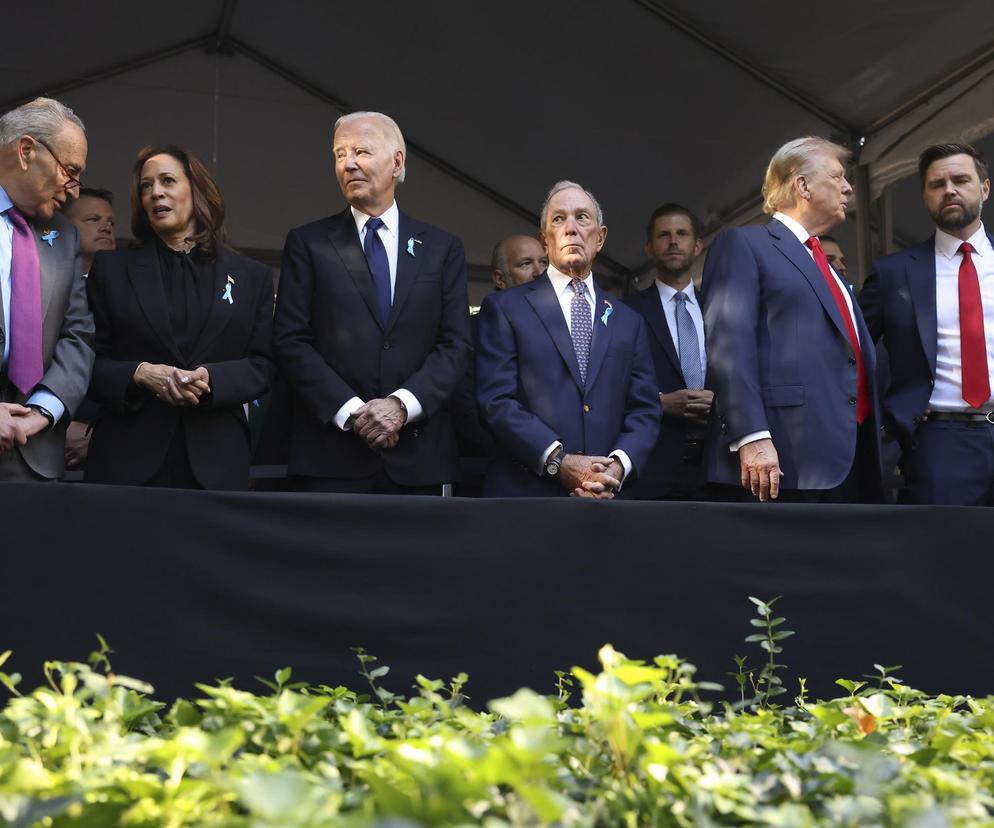 Biden, Harris i Trump razem na Ground Zero