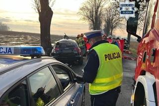 Czarny dzień na drogach woj. śląskiego. Dwa wypadki, cztery ofiary śmiertelne