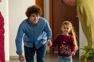 Barwy szczęścia odc. 3186. Witek (Witold Sosulski), Wioletka (Sara Kudaj)