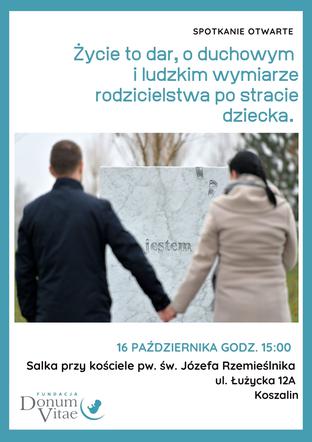 Konferencja dla kobiet o stracie dziecka 16 października w Koszalinie