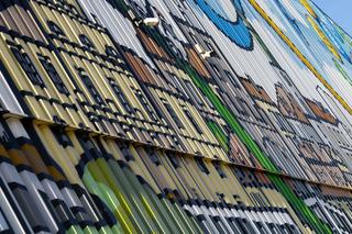 Tak powstawał największy mural na Lubelszczyźnie