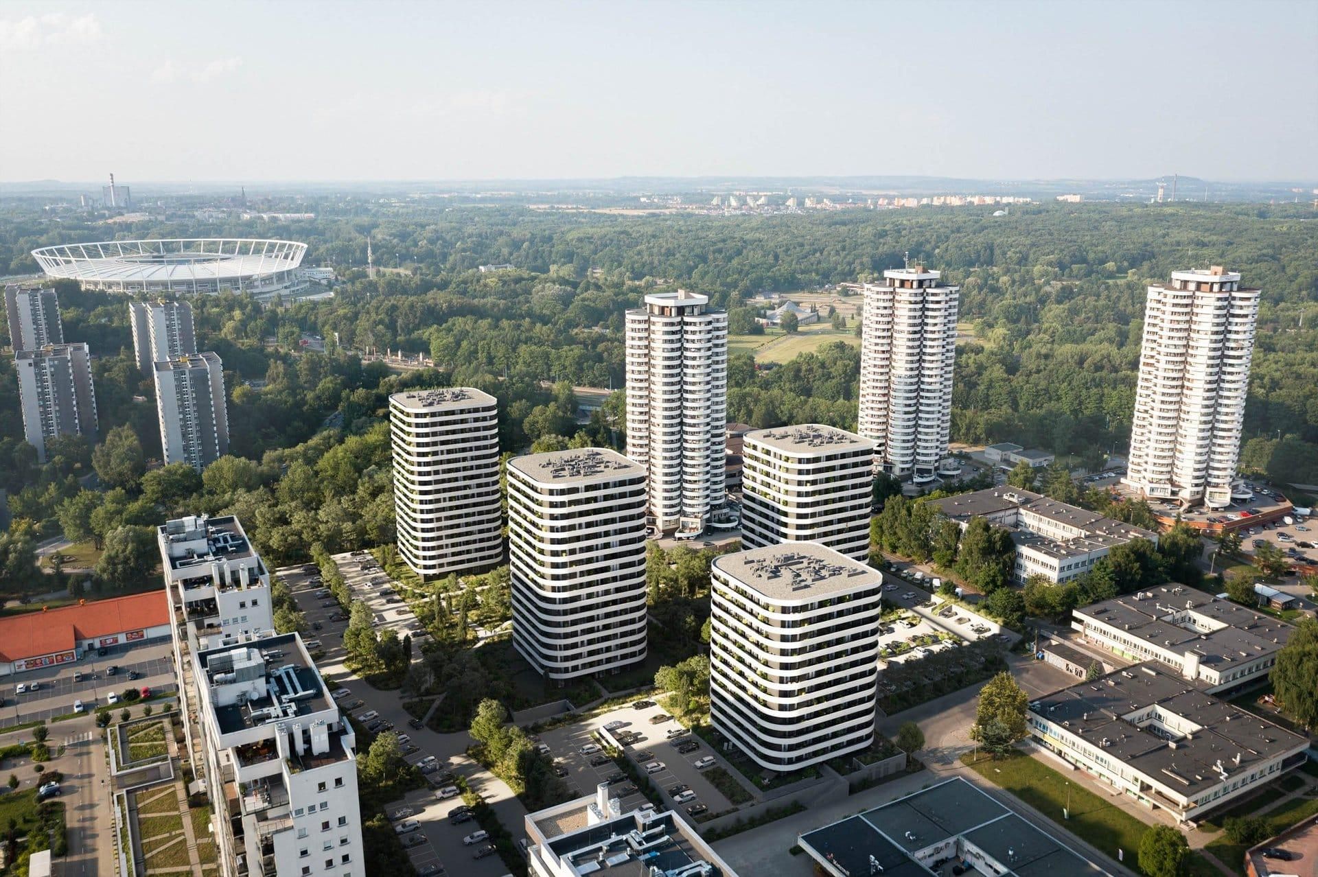 Nowe kukurydze na osiedlu Tysiąclecia projektu Medusa Group