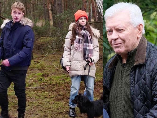 M jak miłość odc. 1857. Kacper (Bartosz Ziewiec), Basia (Karina Woźniak), odc. 1843. Jan Mokrzycki (Wojciech Duryasz)