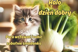 dzień dobry w sobotę - kartka