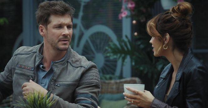 M jak miłość odc. 1880. Kama (Michalina Sosna), Marcin (Mikołaj Roznerski)