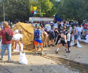 Stabłowice. Tak ratowali gołębie z działek