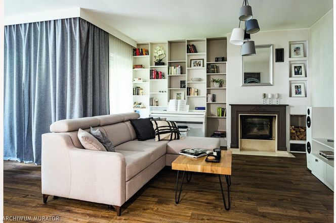 Salon i kominek