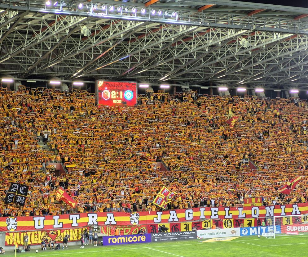 Jagiellonia bliżej awansu do Ligi Konferencji. Remis w Białymstoku!