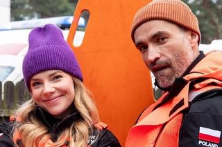 Na sygnale. Basia (Anna Wysocka-Jaworska), Benio (Hubert Jarczak)