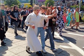 Korowód studencki rozpoczyna Juwenalia Śląskie 2025 w Katowicach