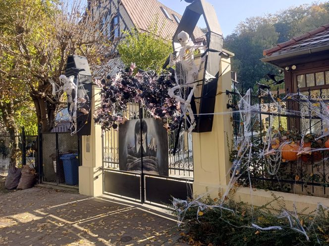 Willa na Jaśkowej Dolinie w Gdańsku znów straszy! Tegoroczny motyw Halloween budzi niepokój