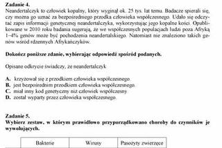 Próbny EGZAMIN GIMNAZJALNY grudzień 2011 - PRZEDMIOTY PRZYRODNICZE: Biologia, chemia, fizyka, geografia: jakie były PYTANIA, ARKUSZE, ODPOWIEDZI, PRZECIEKI