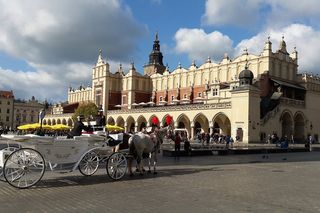 Kraków reaguje na upały. Z Rynku Głównego znikają dorożki