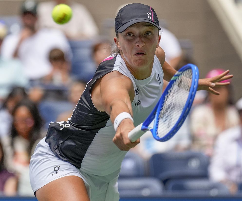 Iga Świątek - Anna Kalinska RELACJA NA ŻYWO i wynik meczu w US Open