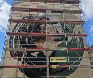Mural dla honorowej obywatelki