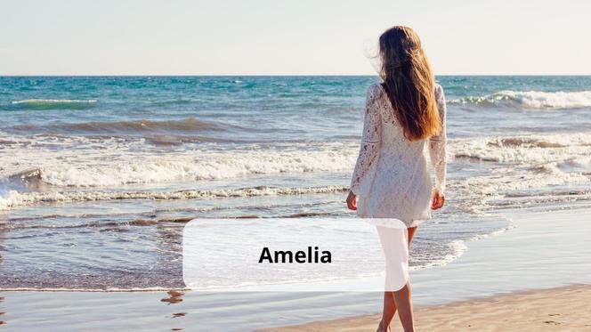 Amelia – w j. greckim oznacza „osobę bez kończyn” 