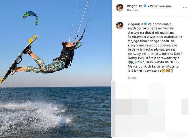 Luksusowe życie Kingi Rusin
