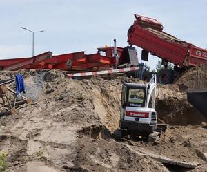 Budowa wiaduktu na Armii Krajowej w Bydgoszczy idzie pełną parą [ZDJĘCIA]