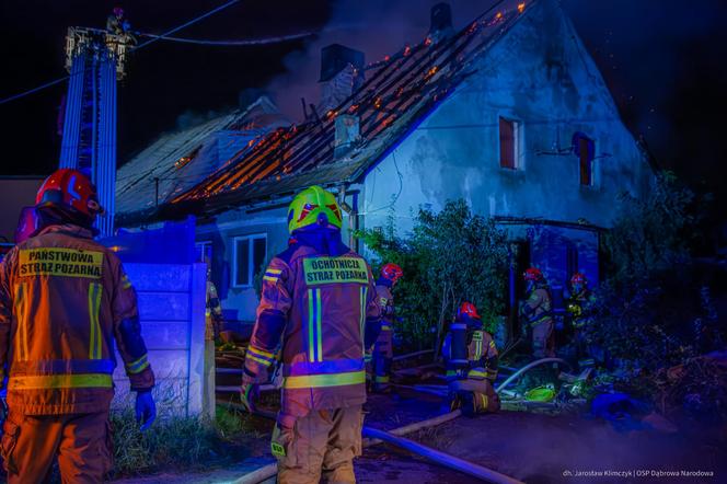 Pożar w Jaworznie. Zginęły dwie osoby