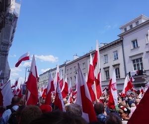 Wielki marsz za Polską Karola Nawrockiego 25.05.2025