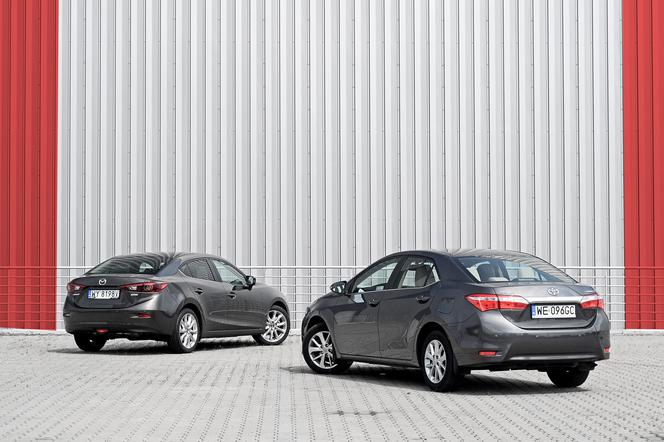 Mazda 3 Sedan 2.0 A/T SkyPASSION vs. Toyota Corolla 1.6 Multidrive S Prestige