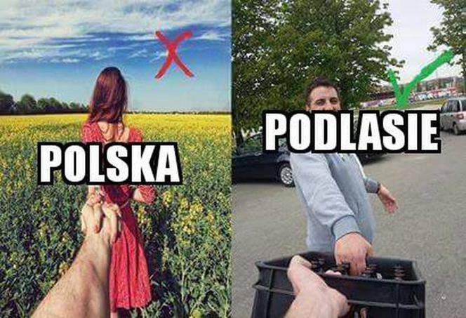 Najzabawniejsze memy o Podlasiu