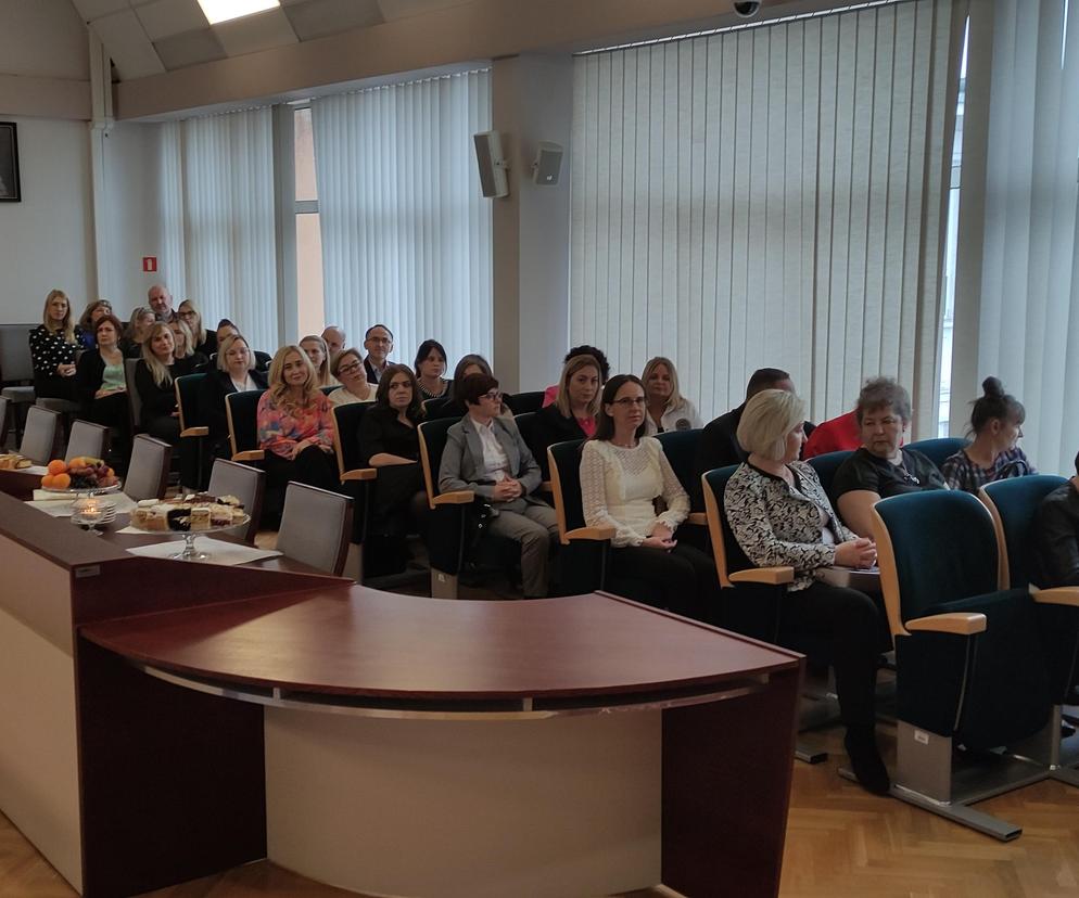 Pracownicy socjalni z Koszalina spotkali się z prezydentem miasta