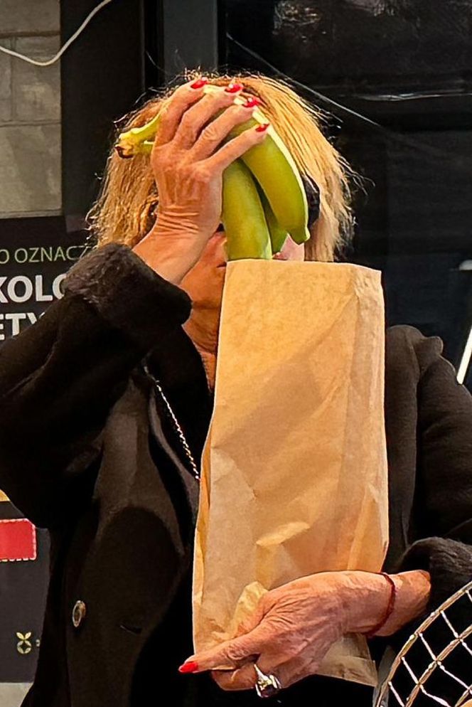 Ewa Kasprzyk na zakupach