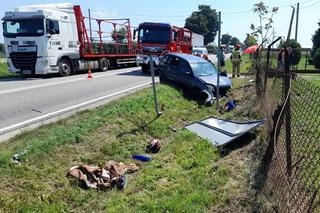 Tragedia pod Sandomierzem! Motocyklista zginął na drodze!