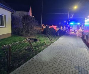 Tragiczny wypadek w Gołębinie pod Włocławkiem. Nie żyje 18-latek