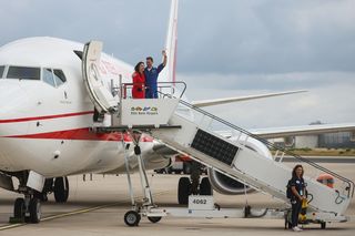 Sławosz Uznański-Wiśniewski wylądował w Kolonii