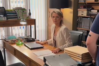 Na dobre i na złe nowy sezon. Agata Woźnicka (Emilia Komarnicka) na planie