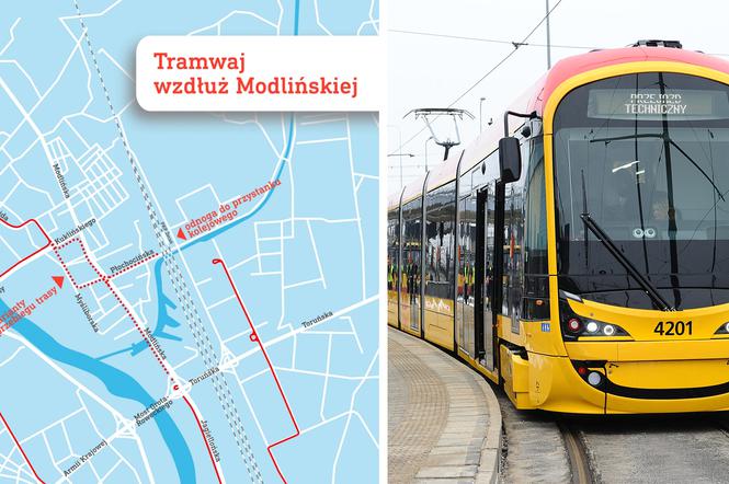 Miasto podpisało umowę na tramwaj na Modlińskiej
