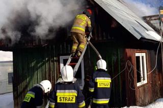 Dwa pożary domów w powiecie żywieckim