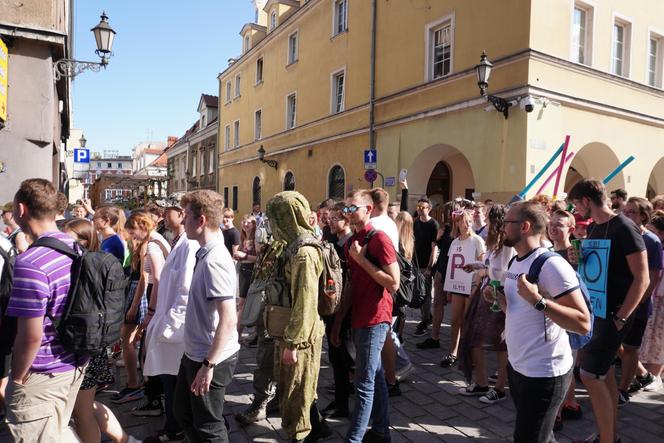 Igry 2024. Barwny korowód studentów przeszedł ulicami Gliwic