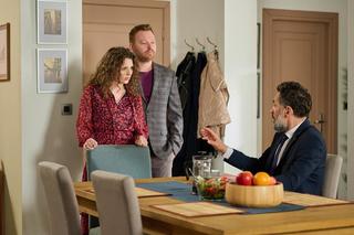 Na Wspólnej odc. 3860: Daniel (Michał Tomala), Ada (Nikola Czarniecka), Adrian Baliszewski (Piotr Jankowski) 