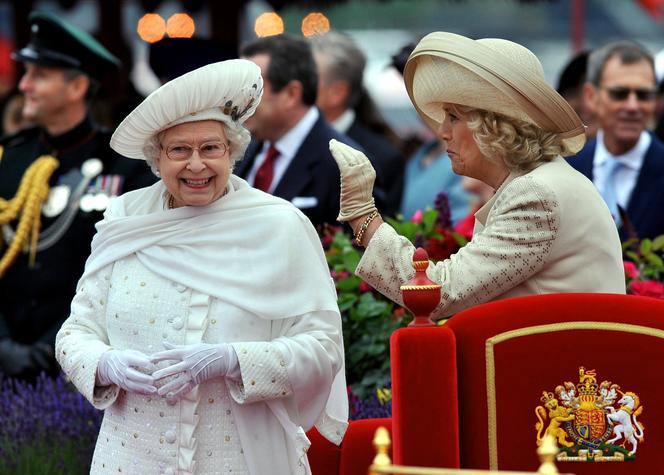 Księżna Camilla na chwilę przed koronacją Karola III