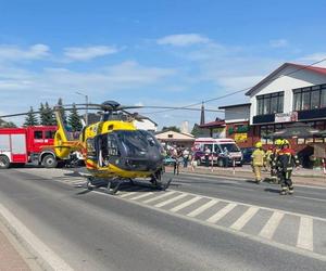 Nie żyje 14-letni chłopiec. Stracił przytomność w pizzerii. Na miejsce wezwano śmigłowiec LPR