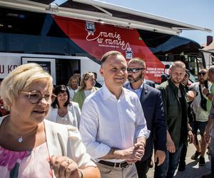 Andrzej Duda z niezapowiedzianą wizytą w Bochni