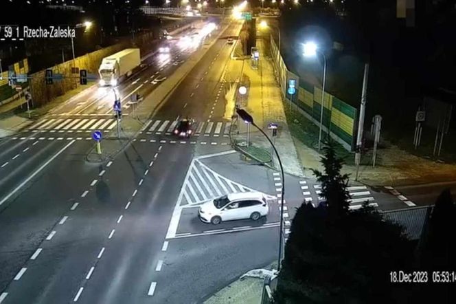 14-latka potrącona na pasach w Rzeszowie. Policjanci usłyszeli zarzuty 