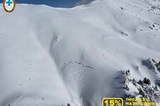 W Tatrach zeszły gigantyczne lawiny. TOPR pokazał zdjęcia ze śmigłowca