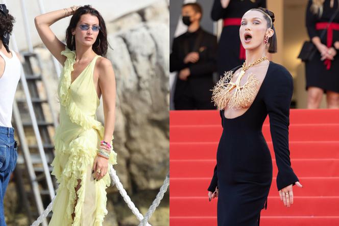Bella Hadid olśniewa w Cannes! Co dzień bardziej zmysłowa [GALERIA]