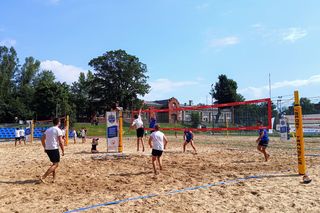 Siatkówka plażowa w Toruniu. Amatorzy sprawdzają swoją formę [AUDIO, GALERIA]