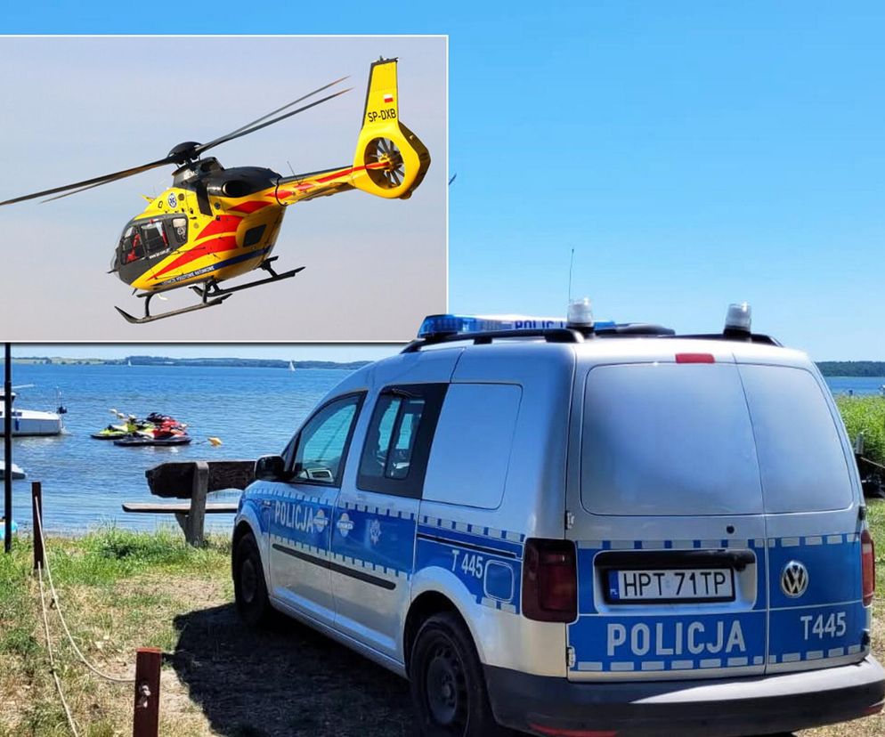 Nastolatek utonął na Mazurach
