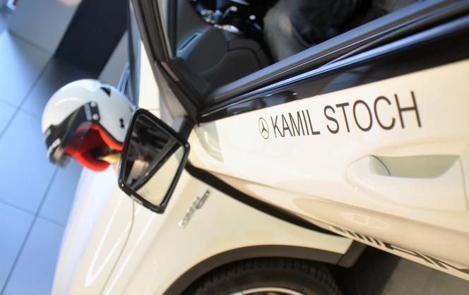 Kamil Stoch w Mercedesie GLA 45 AMG