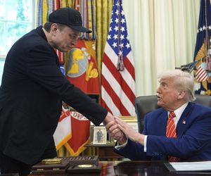 Elon Musk w Białym Domu z podbitym okiem 