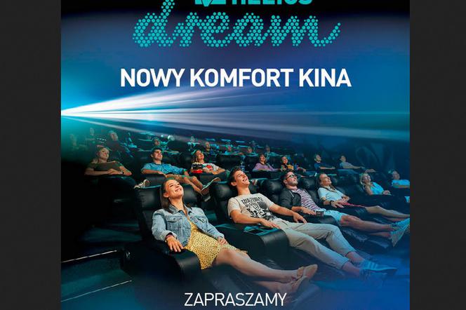 Kino Helios otwiera się w Kielcach z wyjątkową salą Dream. To śwatowy fenomen! [ZDJĘCIA, WIDEO]