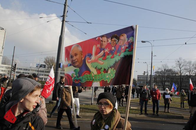 Marsz KOD w Warszawie, 27.02.2016