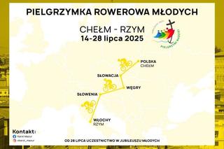 Pojadą rowerami do Rzymu w jubileuszowym roku 2025